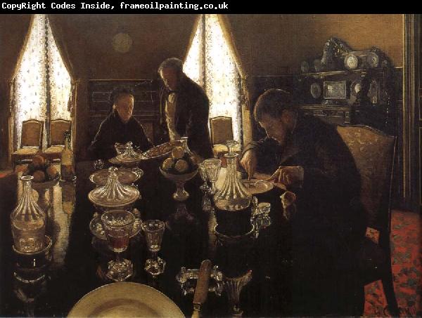 Gustave Caillebotte Supper